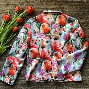 Amaya Floral Print Jacket